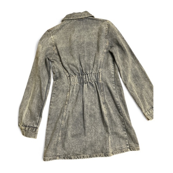 Whiteroom + Cactus Long Sleeve Denim Women’s Dress Size Small - Picture 2 of 7